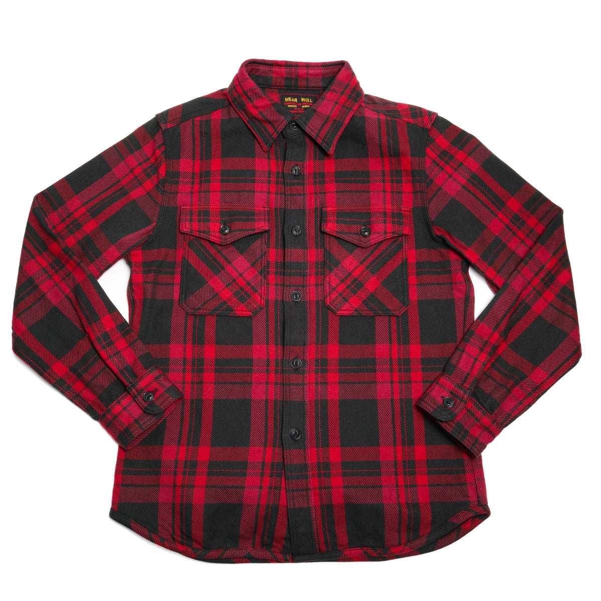 UES EXTRA HEAVY FLANNEL SHIRT - RED – CRAFTMAN