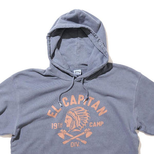 HOUSTON PIGMENT PRINT PARKA (EL CAPITAN) - NAVY