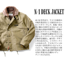 Load image into Gallery viewer, HOUSTON N-1 DECK JACKET - TAN
