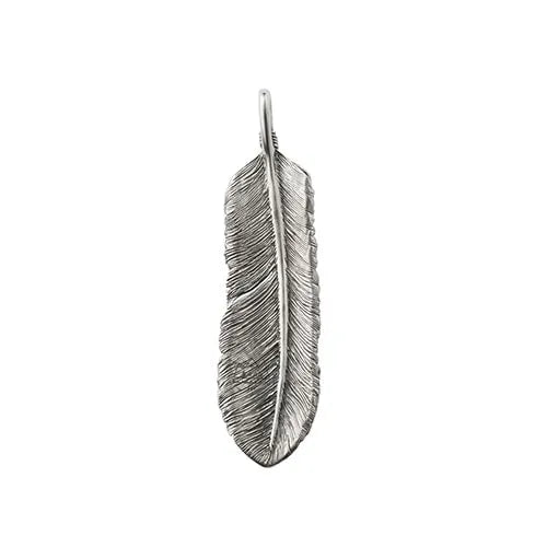 Feather Heart Left Facing Pendant – CRAFTMAN