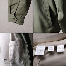 將圖片載入圖庫檢視器 HOUSTON×PEANUTS EMB VIETNAM JACKET(FLYING ACE) - OLIVE
