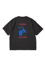 將圖片載入圖庫檢視器 I KNOW “BIG JOHN” Tee BEAVER BLACK
