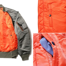 Load image into Gallery viewer, HOUSTON MA-1 FLIGHT JACKET - SAGE
