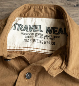 UES TRAVELING SHIRT - GOLD