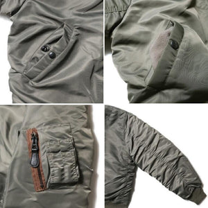 HOUSTON MA-1 FLIGHT JACKET - SAGE