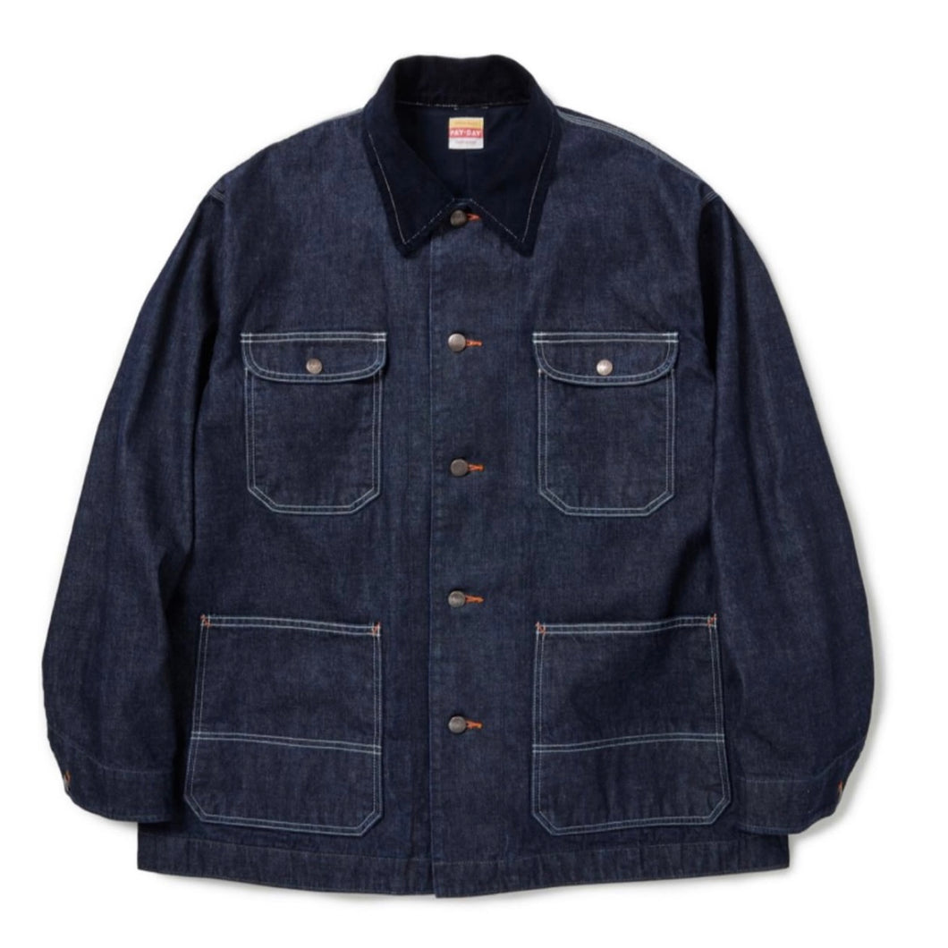 PAYDAY 50s COLLAR CORDUROY COVERALL