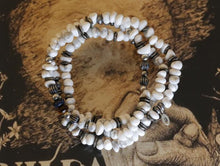 將圖片載入圖庫檢視器 TUMBLE STONE LONG BRACELET -HOWLITE-
