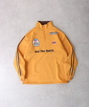 將圖片載入圖庫檢視器 76 LUBRICANTS SWEATSHIRT HALF-ZIP - YELLOW
