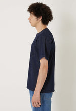 將圖片載入圖庫檢視器 BLUE BLUE KNITTED DENIM-LIKE POCKET SS TEE
