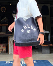 Load image into Gallery viewer, B BLUE67 DENIM SHOULDER BAG
