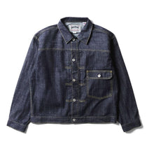 Load image into Gallery viewer, HOUSTON US COTTON 8oz TYPE-I DENIM JACKET - INDIGO ONE WASH
