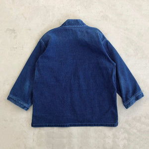 "DENTO" SASHIKO KIMONO JACKET ［LONG SLEEVE］ / INDIGO