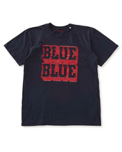 將圖片載入圖庫檢視器 BLUE BLUE KNITTED BONDING OPAL COLOR DENIM TEE - NAVY
