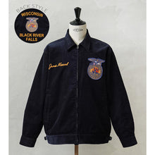 Load image into Gallery viewer, HOUSTON FUTURE FARMERS OF AMERICA JACKET (FFA) - NAVY

