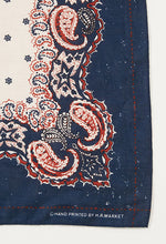 將圖片載入圖庫檢視器 BLUE BLUE WOVEN BLUE BLUE NEW PAISLEY BANDANA
