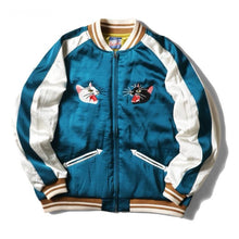 將圖片載入圖庫檢視器 HOUSTON woman SOUVENIR JACKET (CAT) - TURQUOISE
