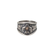Load image into Gallery viewer, Thunderbird Sun Symbol Ring
