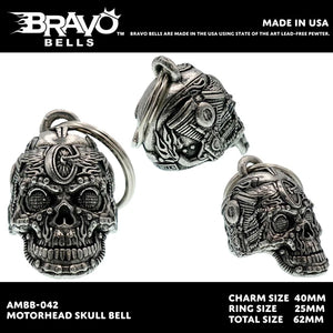 BRAVO BELLS - MOTOR HEAD SKULL