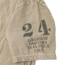 Load image into Gallery viewer, UES Military Number 24 T-SHIRT - BEIGE
