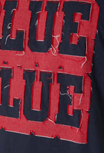 將圖片載入圖庫檢視器 BLUE BLUE KNITTED BONDING OPAL COLOR DENIM TEE - NAVY
