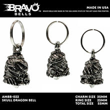 將圖片載入圖庫檢視器 BRAVO BELLS - SKULL DRAGON
