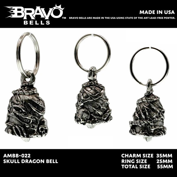 BRAVO BELLS - SKULL DRAGON