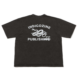 INDIGOZINE SNAKE T-SHIRT(BIG JOHN) - BLACK
