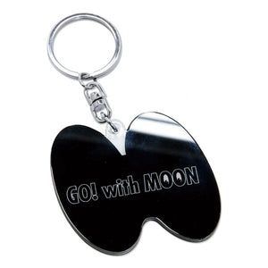 MOONEYES GO WITH MOON KEYCHAIN