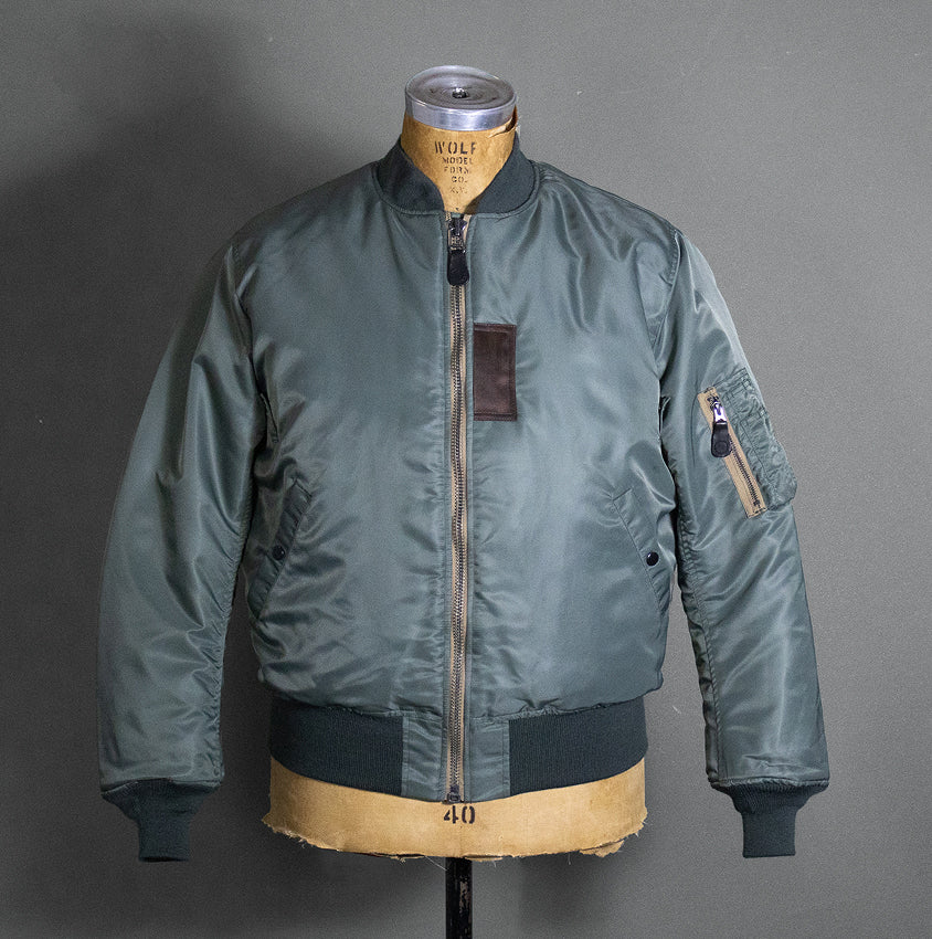 実物　80s MIL-J-8279 ma1 jacket vintage MA-1 (MODEL MIL-J-8279) - SAGE – CRAFTMAN