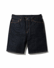 將圖片載入圖庫檢視器 BIG JOHN 17oz HEAVY GAUGE SHORTS DENIM
