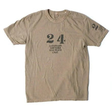 Load image into Gallery viewer, UES Military Number 24 T-SHIRT - BEIGE

