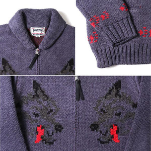 HOUSTON COWICHAN SWEATER (WOLF)