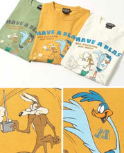 Load image into Gallery viewer, EIGHT’G × LOONEY TUNES ROAD RUNNER &quot;HAVE A BLAST&quot; T-SHIRT
