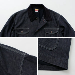 PAYDAY 50s COLLAR CORDUROY COVERALL