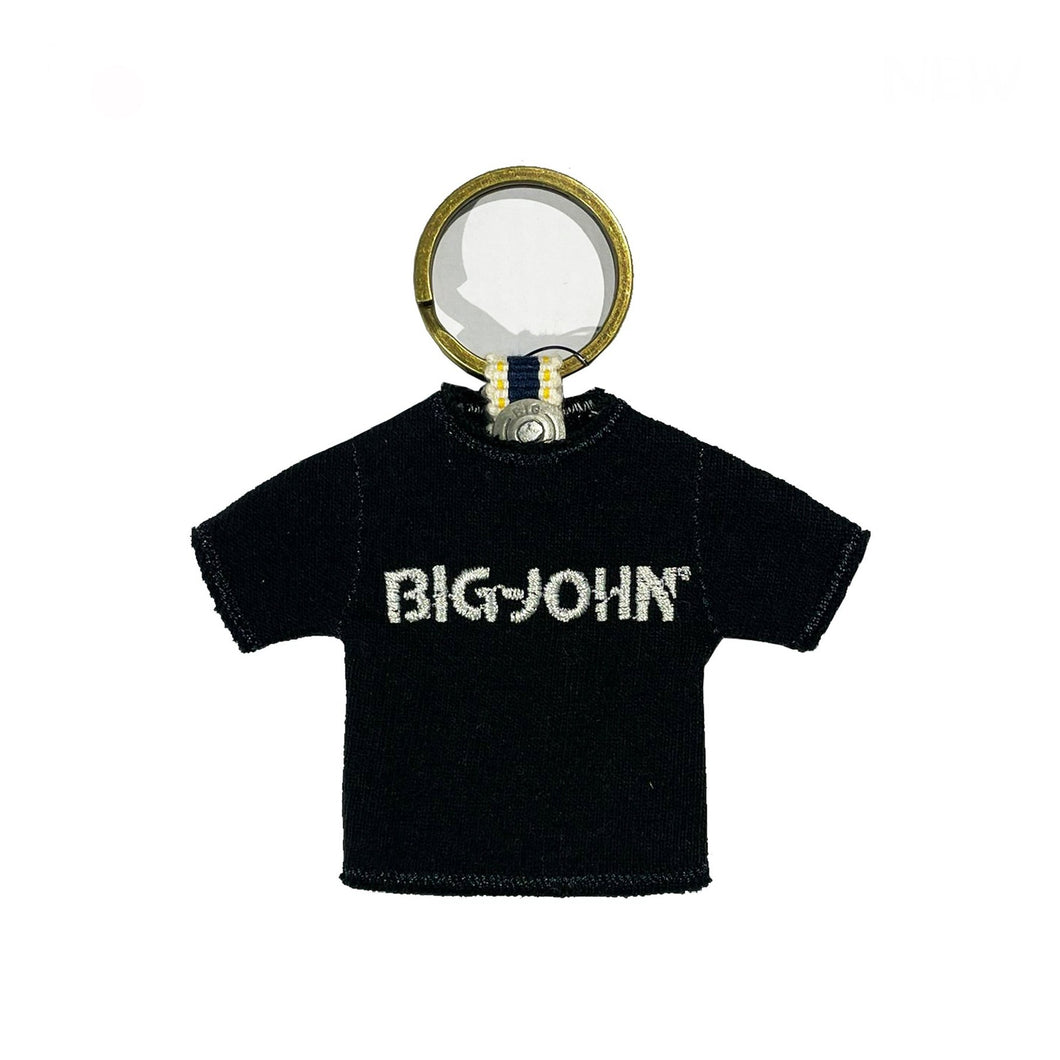 BIG JOHN LOGO TEE - BLACK KEY CHAIN