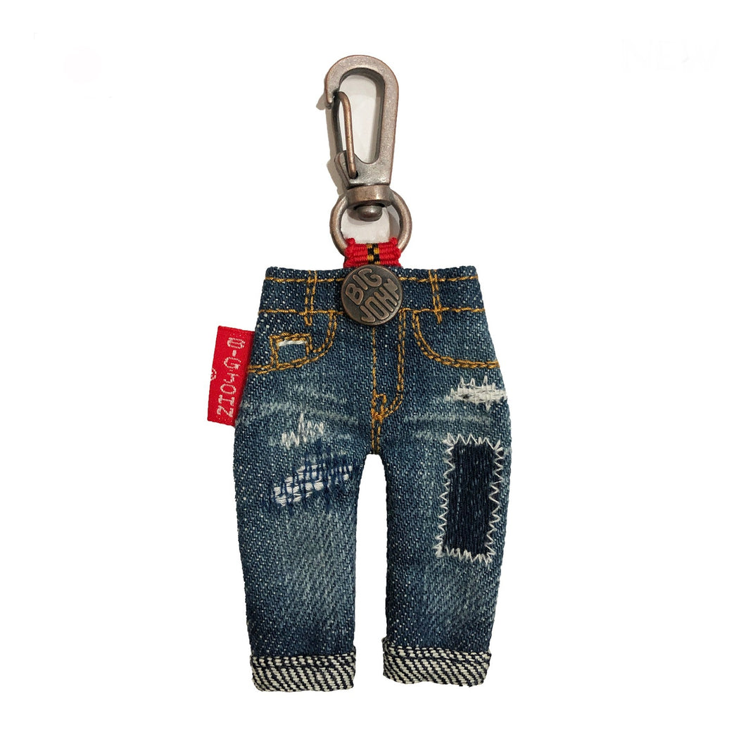 BIG JOHN PATCHWORK JEANS KEY CHAIN