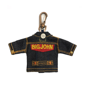 BIG JOHN LOGO DENIM JACKET KEY CHAIN