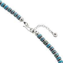 將圖片載入圖庫檢視器 Horizon Heishi Turquoise Necklace – 6.2mm
