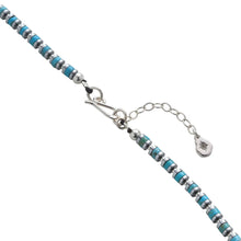 Load image into Gallery viewer, Horizon Heishi Turquoise Necklace, Small – 4.2mm
