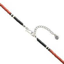 將圖片載入圖庫檢視器 Silent Ember Dusk Heishi Natural Stone Necklace – Max 4.3mm
