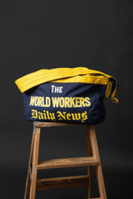 Load image into Gallery viewer, World Workers Newspaper Bags - Navy
