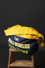 Load image into Gallery viewer, World Workers Newspaper Bags - Navy
