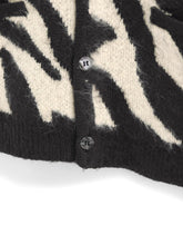 將圖片載入圖庫檢視器 HOUSTON MOHAIR TOUCH CARDIGAN (ZEBRA)

