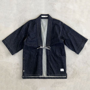 BLUE SAKURAv - "DENTO" DENIM KIMONO JACKET ［WASHI ver.］