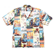 將圖片載入圖庫檢視器 HOUSTON ALOHA SHIRT -TRAVEL (ORANGE)
