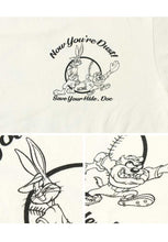 Load image into Gallery viewer, EIGHT’G × LOONEY TUNES &quot;BASE BALL BUGS&quot; T-SHIRT
