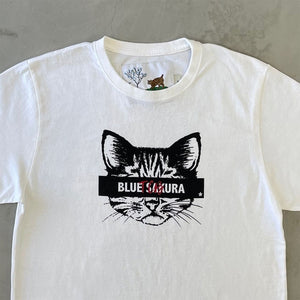 TCB × BLUE SAKURA Collaboration T-SHIRT "CAT"