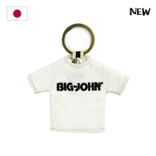 Load image into Gallery viewer, BIG JOHN LOGO TEE - WHITE KEY CHAIN
