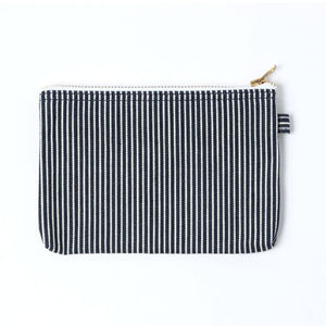 UES DENIM PEN CASE HICKORY - A HAPPY DAY