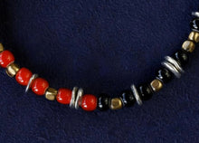 Load image into Gallery viewer, TRIPLE PART BEADS -RED-
